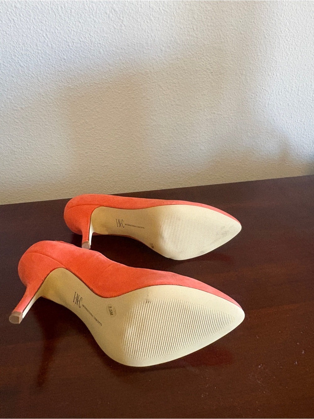INC International Concepts Coral Pointed-Toe Pumps View 5